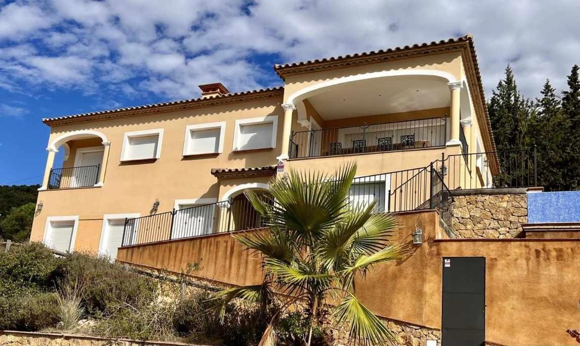 Casa Mas Ambros Con Piscina Desbordante Calonge (Catalonia) Exterior foto