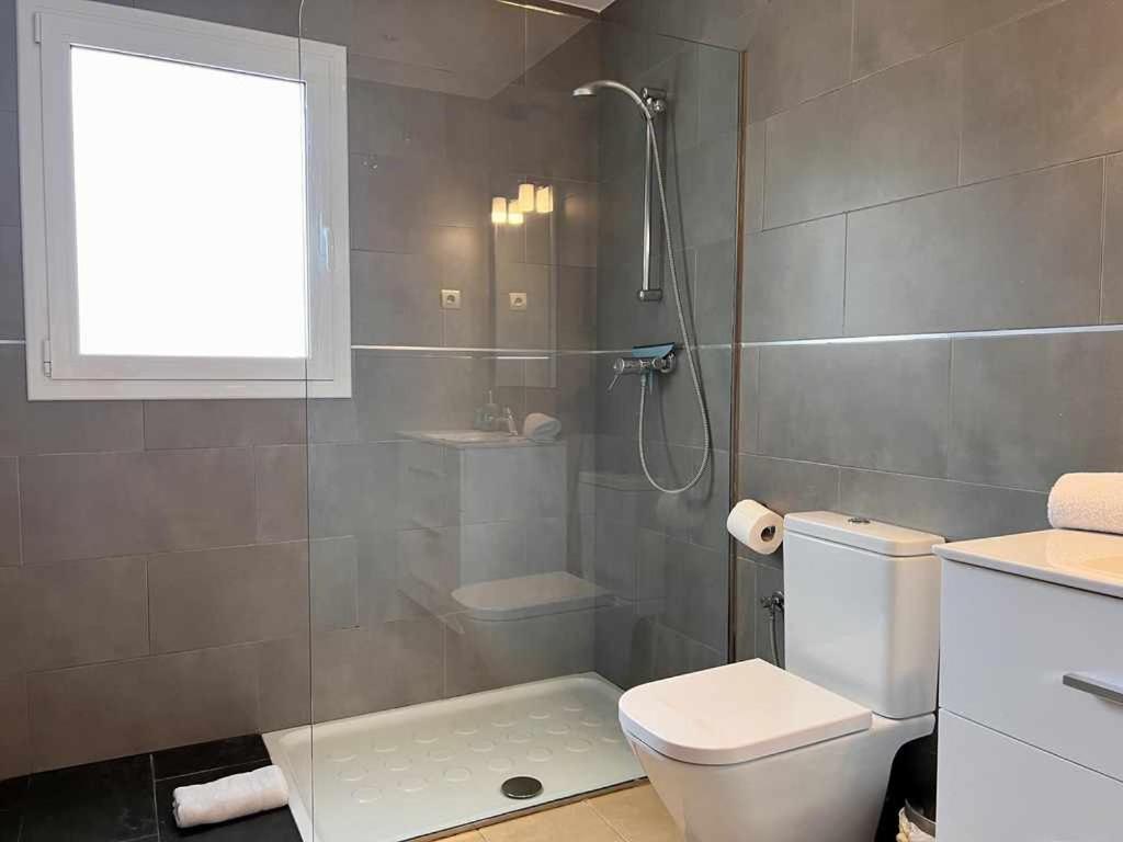 Casa Mas Ambros Con Piscina Desbordante Calonge (Catalonia) Exterior foto